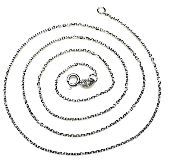 Collier Sommer Femme CATENAME in Or blanc ROLO DIAMANTATA 50 CM PI C/Z 2.30 B - ROLO DIAMANTATA 50 CM PI C/Z 2.30 B
